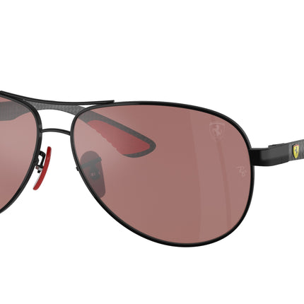 Ray-Ban RB8331M Pilot Sunglasses  F002H2-Black 61-140-13 - Color Map Black