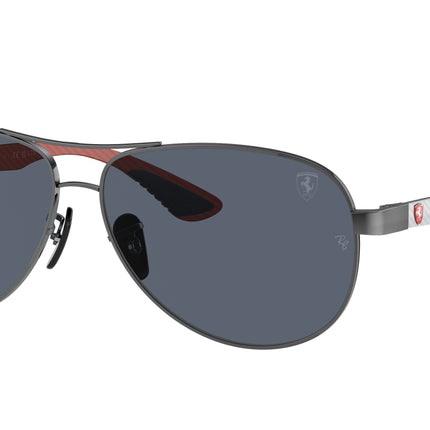 Ray-Ban RB8331M Pilot Sunglasses  F09387-Gunmetal 61-140-13 - Color Map Grey