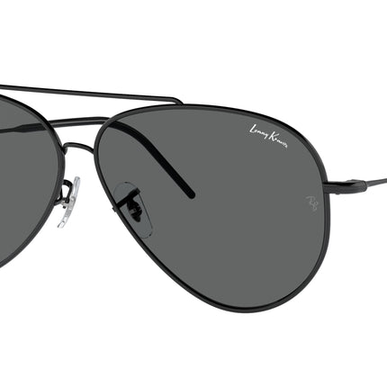 Ray-Ban AVIATOR REVERSE RBR0101S Pilot Sunglasses  002/GR-Black 62-145-11 - Color Map Black