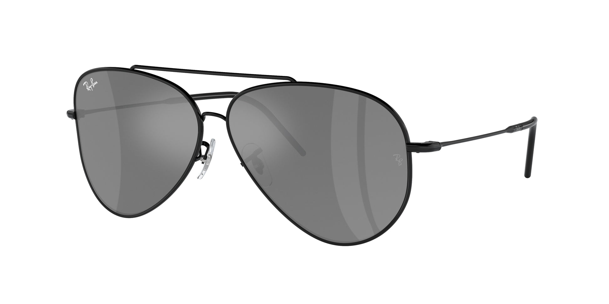 Ray-Ban AVIATOR REVERSE RBR0101S Pilot Sunglasses  002/GS-Black 62-145-11 - Color Map Black