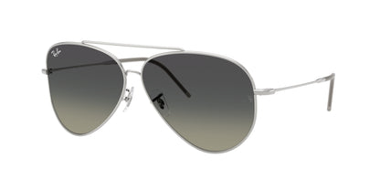 Ray-Ban AVIATOR REVERSE RBR0101S Pilot Sunglasses  003/11-Silver 62-145-11 - Color Map Silver