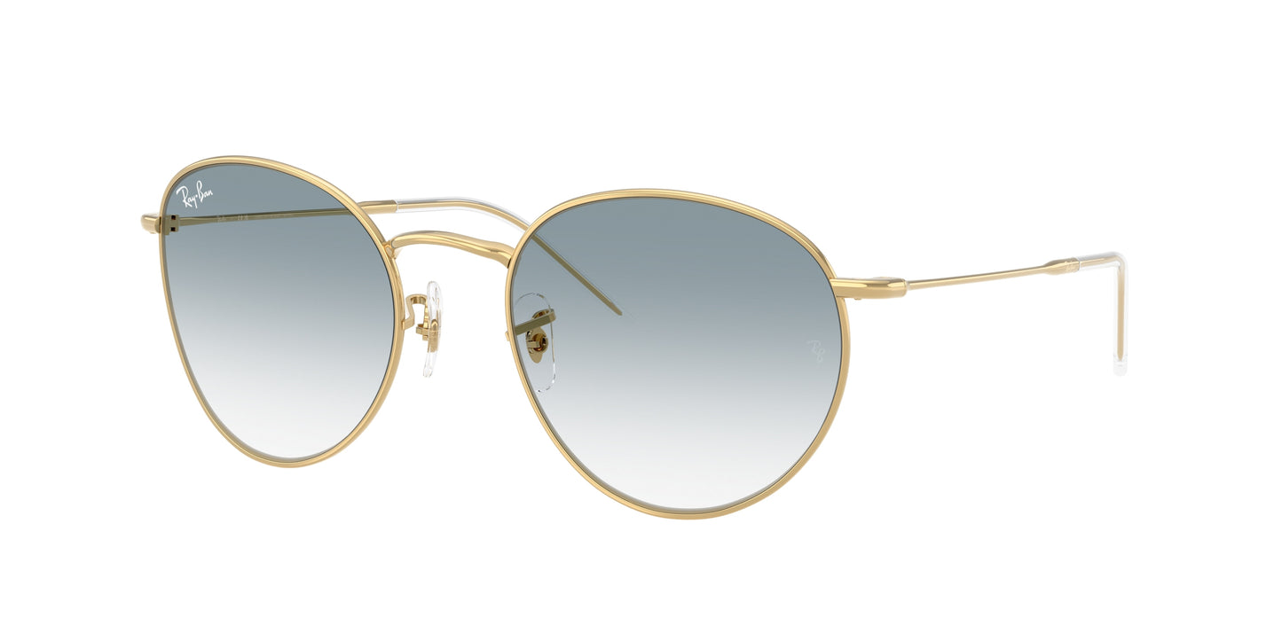 Ray-Ban ROUND REVERSE RBR0103S Phantos Sunglasses  001/79-Arista Gold 55-145-21 - Color Map Gold