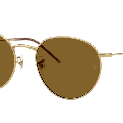 Ray-Ban ROUND REVERSE RBR0103S Phantos Sunglasses  001/83-Arista Gold 55-145-21 - Color Map Gold