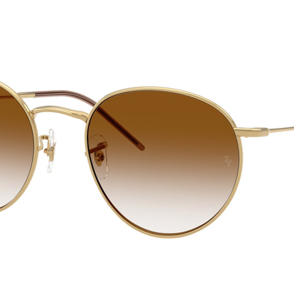 Ray-Ban ROUND REVERSE RBR0103S Phantos Sunglasses  001/CB-Arista Gold 55-145-21 - Color Map Gold