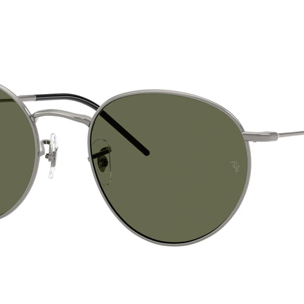 Ray-Ban ROUND REVERSE RBR0103S Phantos Sunglasses  004/9A-Gunmetal 55-145-21 - Color Map Grey