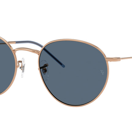 Ray-Ban ROUND REVERSE RBR0103S Phantos Sunglasses  92023A-Rosegold 55-145-21 - Color Map Gold