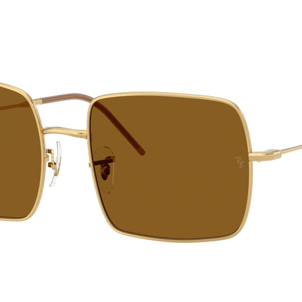 Ray-Ban SQUARE REVERSE RBR0104S Square Sunglasses  001/83-Arista Gold 56-140-19 - Color Map Gold