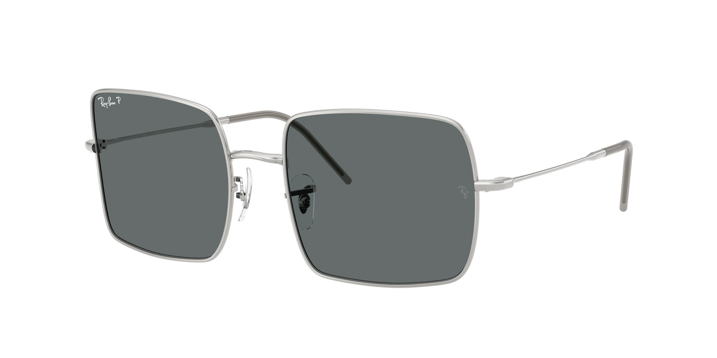 Ray-Ban SQUARE REVERSE RBR0104S Square Sunglasses  003/81-Silver 56-140-19 - Color Map Silver