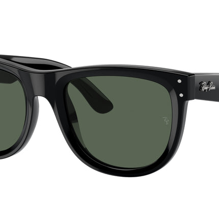 Ray-Ban WAYFARER REVERSE RBR0502SF Square Sunglasses  6677VR-Black 53-145-20 - Color Map Black