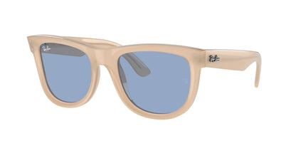 Ray-Ban WAYFARER REVERSE RBR0502SF Square Sunglasses  678072-Opal Beige & Honey 53-145-20 - Color Map Beige