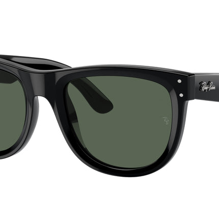 Ray-Ban WAYFARER REVERSE RBR0502S Square Sunglasses  6677VR-Black 53-145-20 - Color Map Black