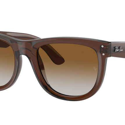 Ray-Ban WAYFARER REVERSE RBR0502S Square Sunglasses  6709CB-Transparent Brown 53-145-20 - Color Map Brown