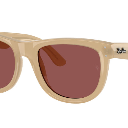 Ray-Ban WAYFARER REVERSE RBR0502S Square Sunglasses  678069-Opal Beige & Honey 53-145-20 - Color Map Beige