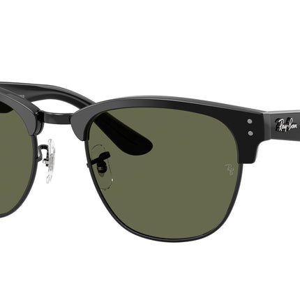 Ray-Ban CLUBMASTER REVERSE RBR0504S Square Sunglasses  67839A-Black On Black 54-145-21 - Color Map Black
