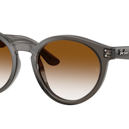 Ray-Ban RBR0505S Phantos Sunglasses  6707CB-Transparent Dark Grey 52-145-22 - Color Map Grey