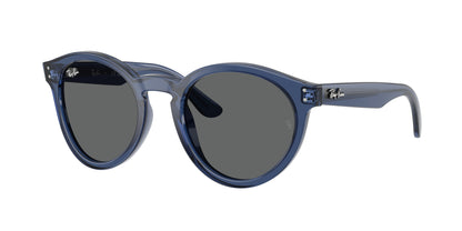 Ray-Ban RBR0505S Phantos Sunglasses  6708GR-Transparent Navy Blue 52-145-22 - Color Map Blue