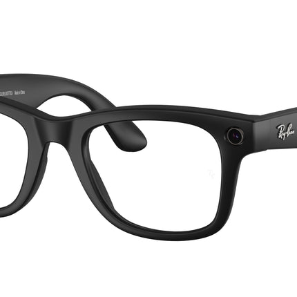 Ray-Ban Stories WAYFARER RW4006 Square Eyeglasses  601S1M-Black 50-150-22 - Color Map Black