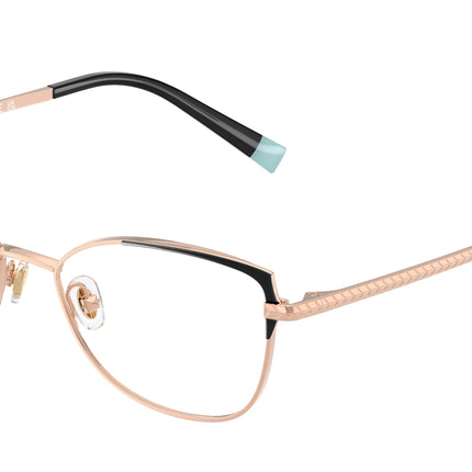 Tiffany TF1136 Butterfly Eyeglasses  6007-Black 53-140-16 - Color Map Black