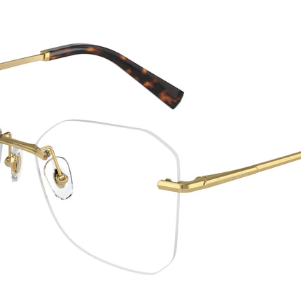 Tiffany TF1150 Irregular Eyeglasses  6002-Gold 55-140-15 - Color Map Gold