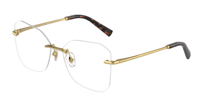 Tiffany TF1150 Irregular Eyeglasses  6002-Gold 55-140-15 - Color Map Gold