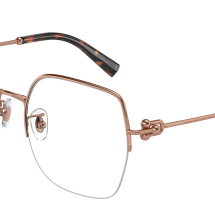 Tiffany TF1153D Square Eyeglasses  6105-Rubedo 56-140-19 - Color Map Red