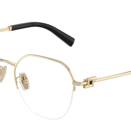 Tiffany TF1167D Round Eyeglasses  6021-Pale Gold 53-140-18 - Color Map Gold