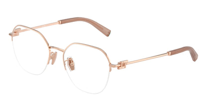 Tiffany TF1167D Round Eyeglasses  6105-Rose Gold 53-140-18 - Color Map Gold