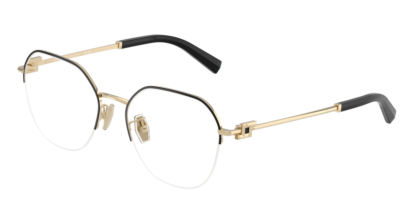 Tiffany TF1167D Round Eyeglasses  6164-Pale Gold 53-140-18 - Color Map Gold