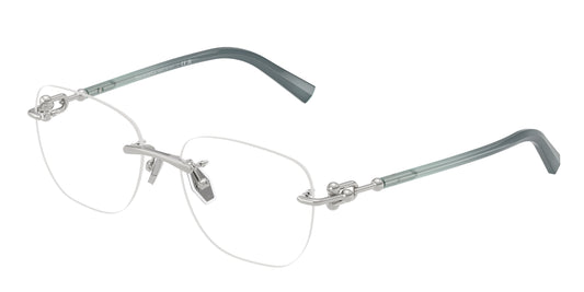 Tiffany TF1170D Square Eyeglasses  6001-Silver 54-140-17 - Color Map Silver