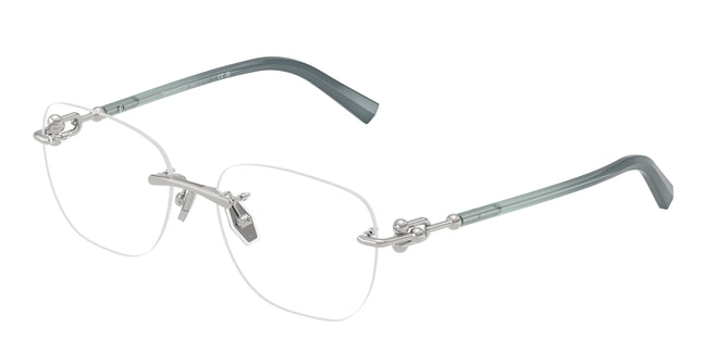 Tiffany TF1170D Square Eyeglasses  6001-Silver 54-140-17 - Color Map Silver