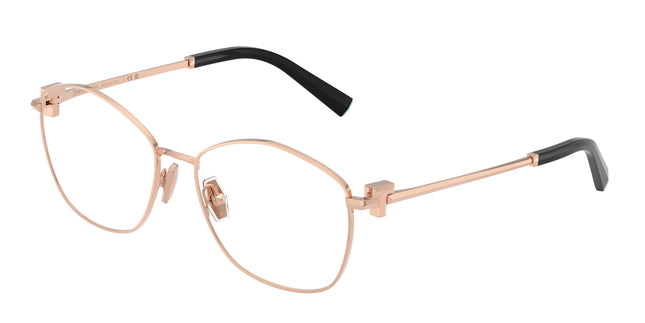 Tiffany TF1174 Irregular Eyeglasses  6105-Rose Gold 55-140-16 - Color Map Gold