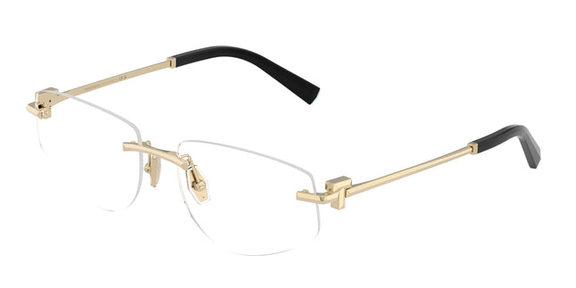 Tiffany TF1175 Irregular Eyeglasses  6021-Pale Gold 56-140-17 - Color Map Gold