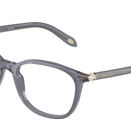 Tiffany TF2109HB Square Eyeglasses  8405-Crystal Dark Violet 53-140-17 - Color Map Violet