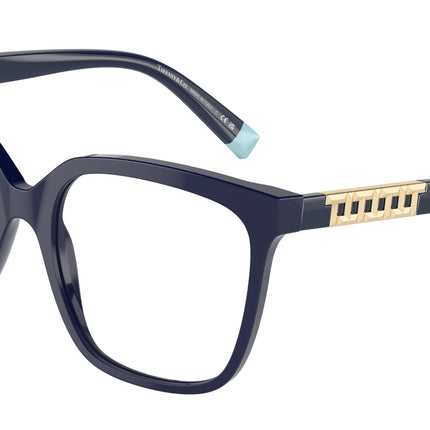 Tiffany TF2227 Square Eyeglasses  8396-Spectrum Blue 52-140-17 - Color Map Blue