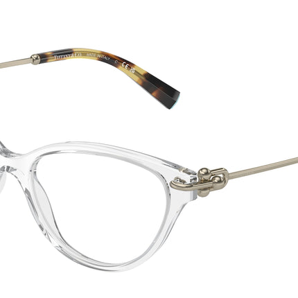 Tiffany TF2231 Cat Eye Eyeglasses  8047-Crystal 54-140-16 - Color Map Transparent