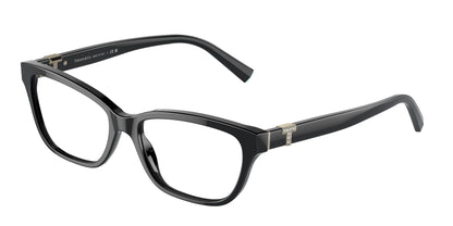 Tiffany TF2233B Pillow Eyeglasses  8001-Black 52-140-16 - Color Map Black