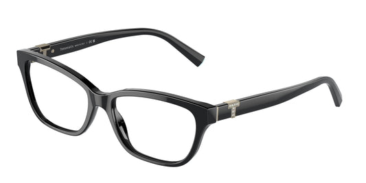 Tiffany TF2233B Pillow Eyeglasses  8001-Black 52-140-16 - Color Map Black