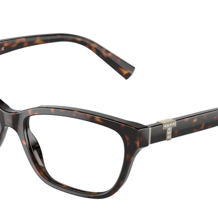 Tiffany TF2233B Pillow Eyeglasses  8015-Havana 54-140-16 - Color Map Tortoise