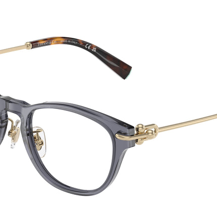 Tiffany TF2237D Pillow Eyeglasses  8405-Crystal Dark Violet 48-140-18 - Color Map Violet