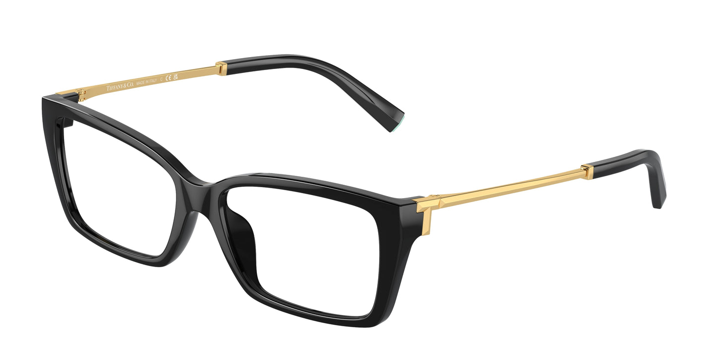 Tiffany TF2239U Rectangle Eyeglasses  8344-Black 54-135-15 - Color Map Black