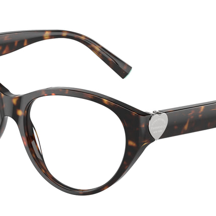 Tiffany TF2244 Phantos Eyeglasses  8015-Havana 55-140-16 - Color Map Tortoise