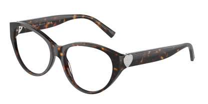 Tiffany TF2244 Phantos Eyeglasses  8015-Havana 55-140-16 - Color Map Tortoise