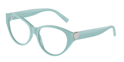 Tiffany TF2244 Phantos Eyeglasses  8388-Tiffany Blue 53-140-16 - Color Map Blue