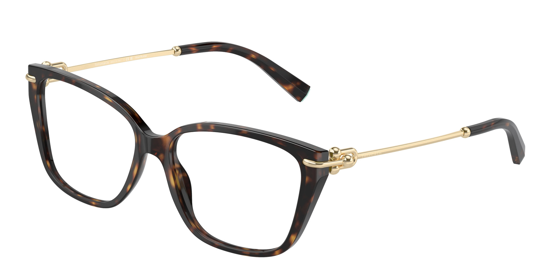Tiffany TF2248K Pillow Eyeglasses  8404-Havana 55-140-15 - Color Map Tortoise
