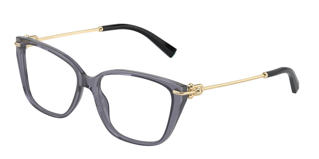 Tiffany TF2248K Pillow Eyeglasses  8405-Crystal Dark Violet 55-140-15 - Color Map Violet