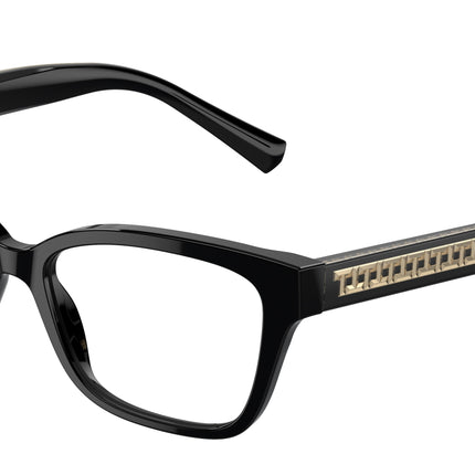 Tiffany TF2249 Butterfly Eyeglasses  8001-Black 54-140-16 - Color Map Black