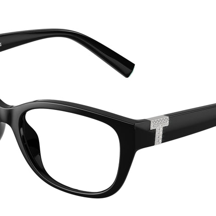Tiffany TF2254BU Pillow Eyeglasses  8001-Black 54-140-17 - Color Map Black