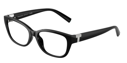 Tiffany TF2254BU Pillow Eyeglasses  8001-Black 54-140-17 - Color Map Black