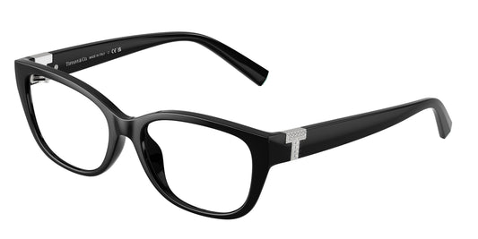 Tiffany TF2254BU Pillow Eyeglasses  8001-Black 54-140-17 - Color Map Black