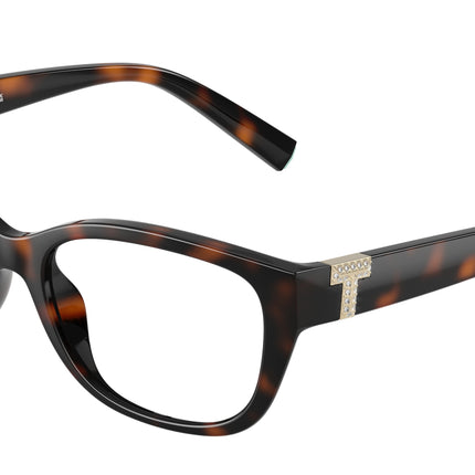 Tiffany TF2254BU Pillow Eyeglasses  8015-Havana 54-140-17 - Color Map Tortoise
